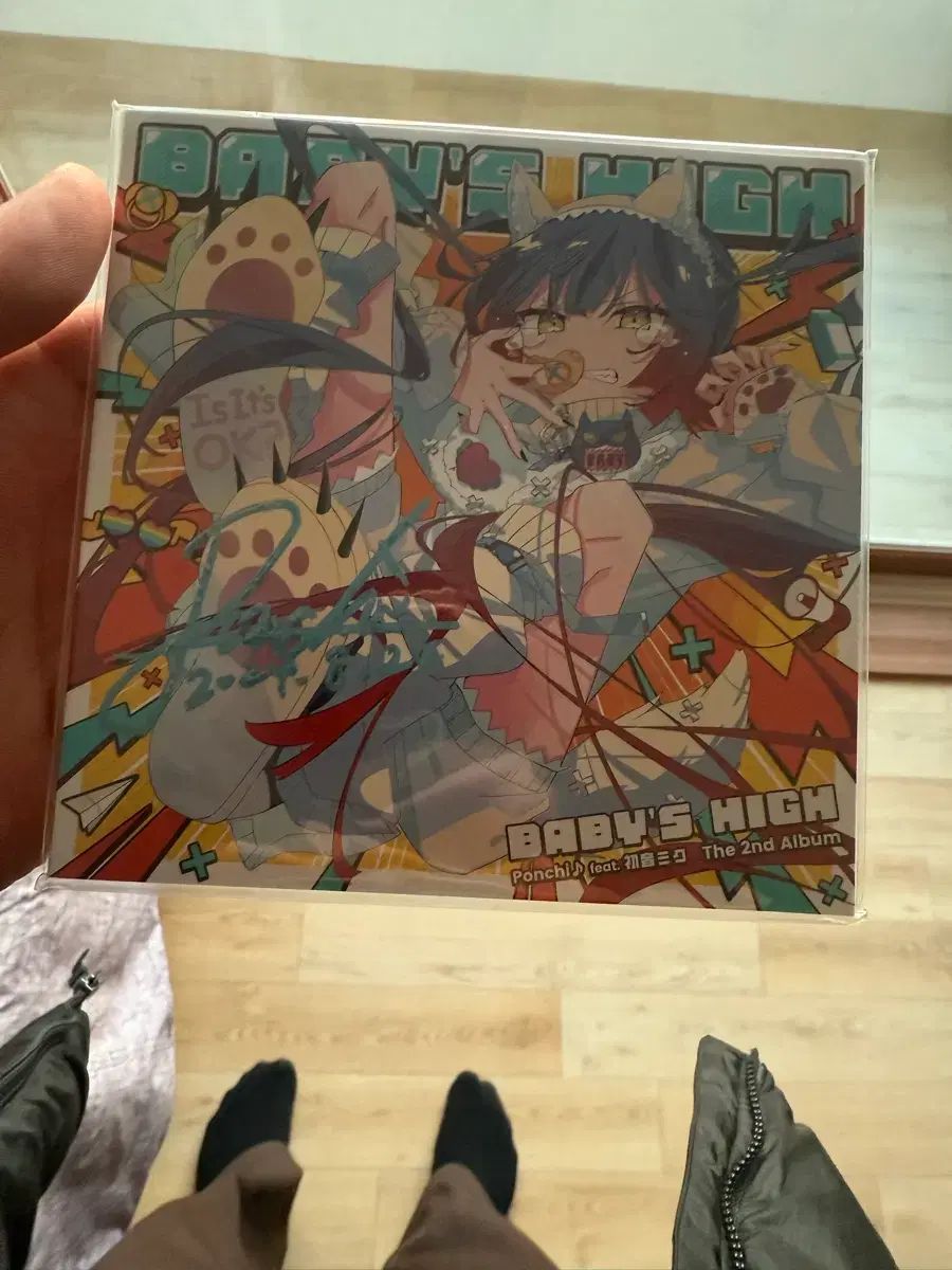 ボーカロイド ボカロ Ponchi BABY S HIGH 2 nd サイン入り アルバム