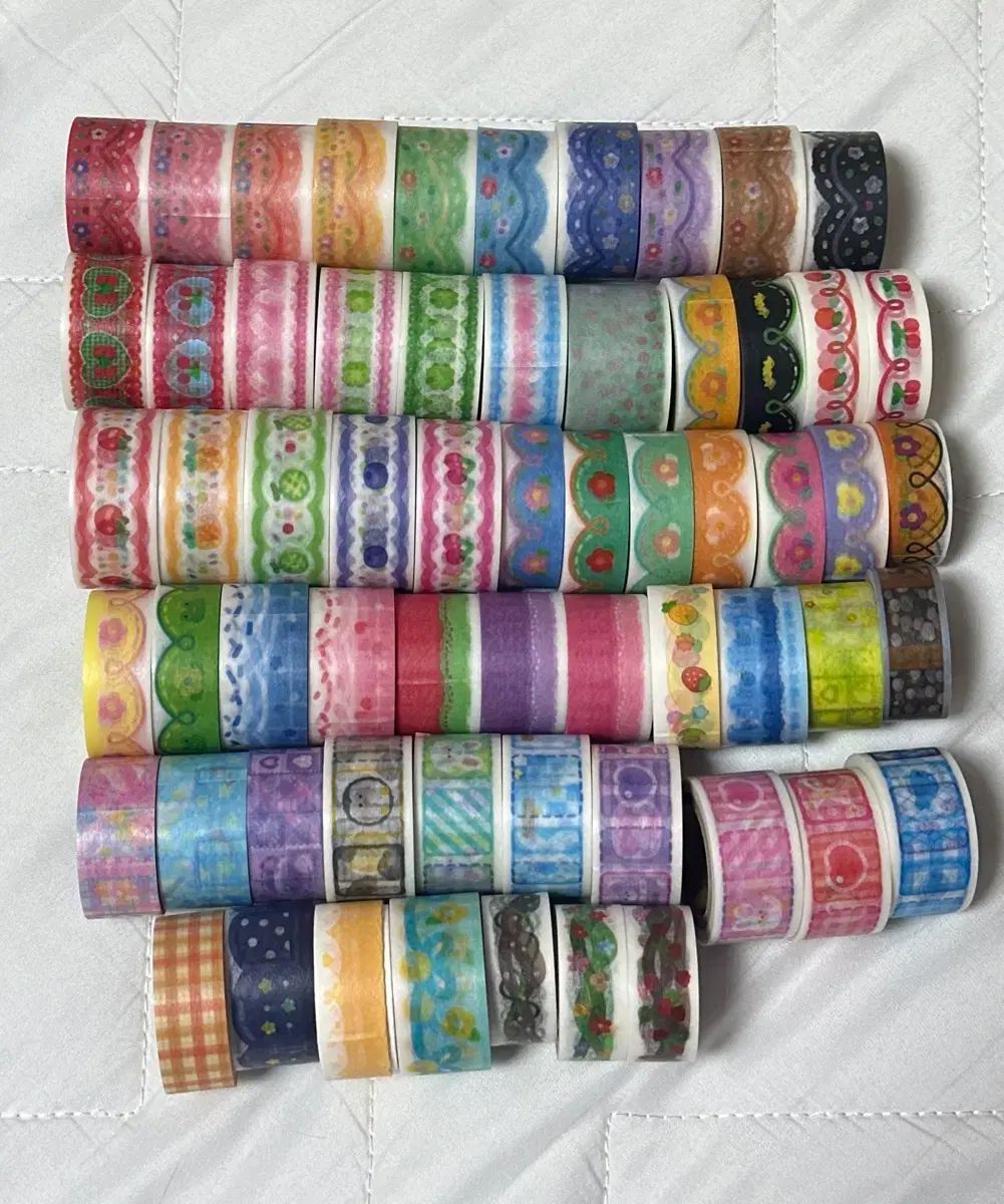 韓国 作家 マスキングテープ 丸のまま まとめ ダイアリーデコ