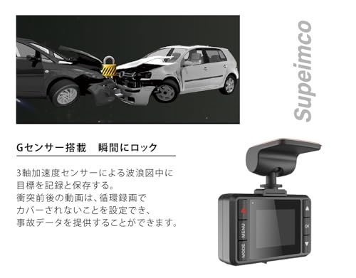 2025 供給品 1 5 inchドライブレコーダー 小型ドラレコ 1カメラ 200万画素FHD 170度超広角 32 GBカード付き常時録画 耐熱構造 スーパーキャパシタ安心供電 電波障害対策 ノイズ対策 エンジン連動 衝撃 38 fcb 11 d その他 キッチン 食器
