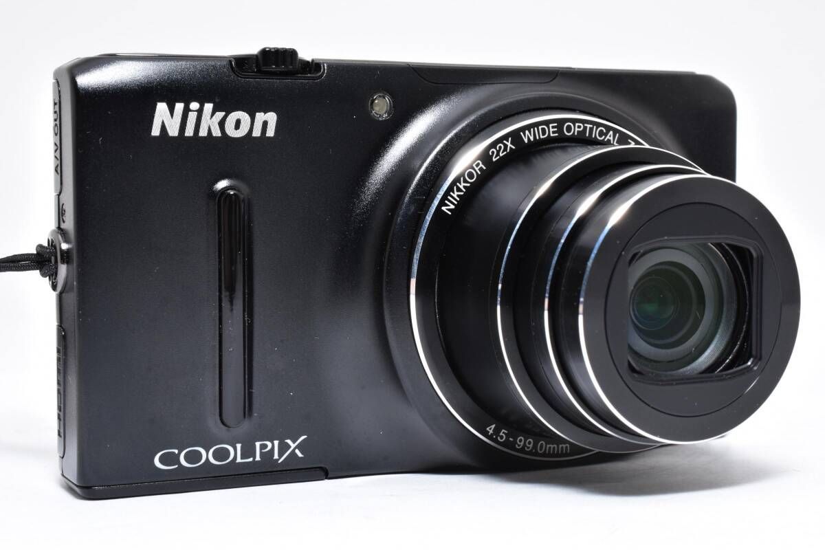 ☆美品☆Nikon ニコン COOLPIX S9500 ブラック コンパクトデジタル