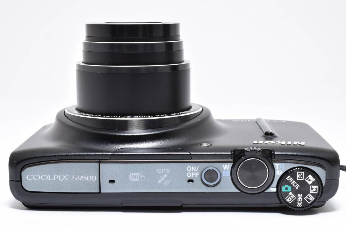 ☆美品☆Nikon ニコン COOLPIX S9500 ブラック コンパクトデジタル