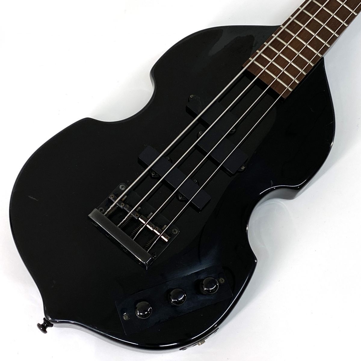 GrassRoots グラスルーツ G-JV-58 ブラック J LUNA SEA バイオリンベース エレキベース