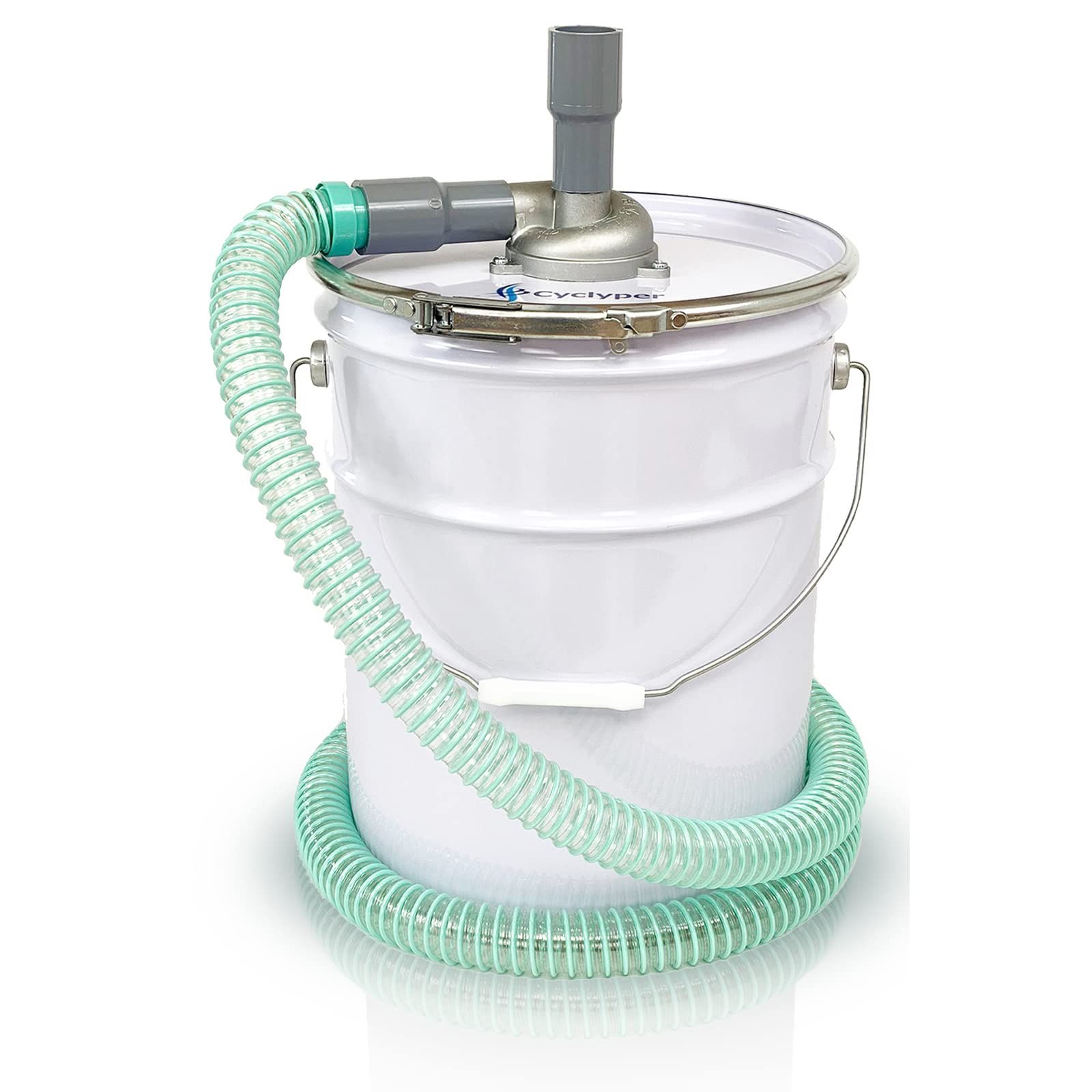 Cyclyper サイクリーパー 3型 粉塵対応 サイクロン集塵機 DIY アルミ 高分離率 木工 小型 強化ペール缶 業務用 25 mm口径×20 L缶