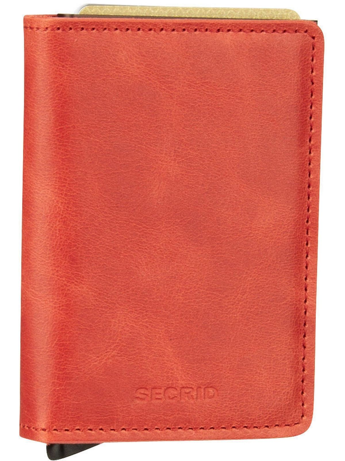 Secrid メンズ モダン マルチカラー タリアユニカ オレンジ 14 mm Slim ミニマリスト