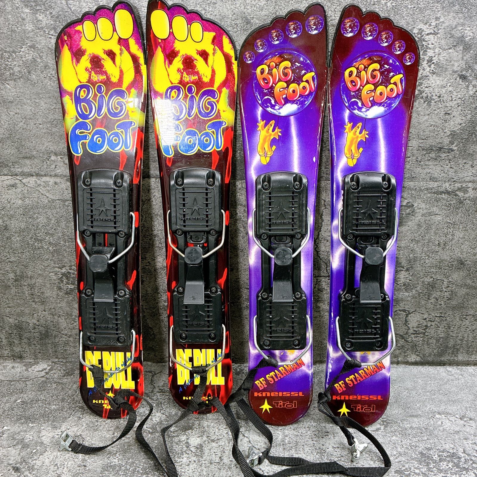 2個セット クナイスル ビックフット ショートスキー ジャンク 現状品