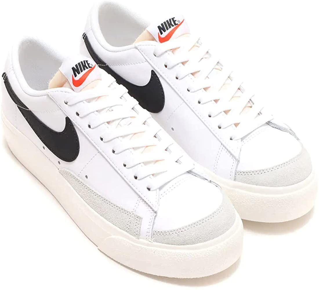 ナイキ ブレーザー LOW プラットフォーム W BLAZER ホワイト|セイル|チームオレンジ|ブラック DJ 0292-101 日本 27.0 cm