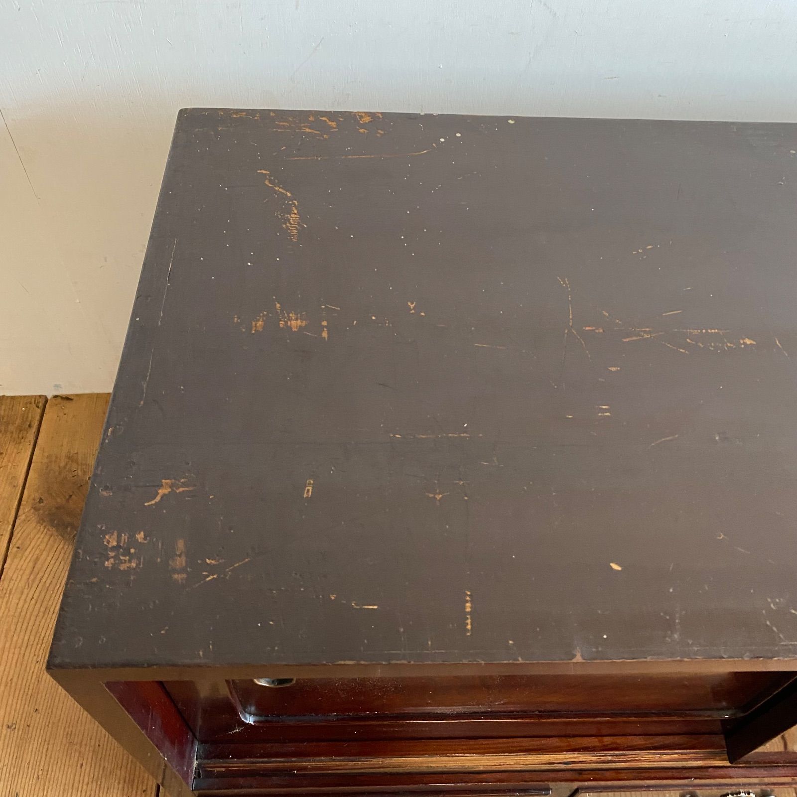 アンティーク チェスト 箪笥 ローボード テレビ台 昭和レトロ 古家具