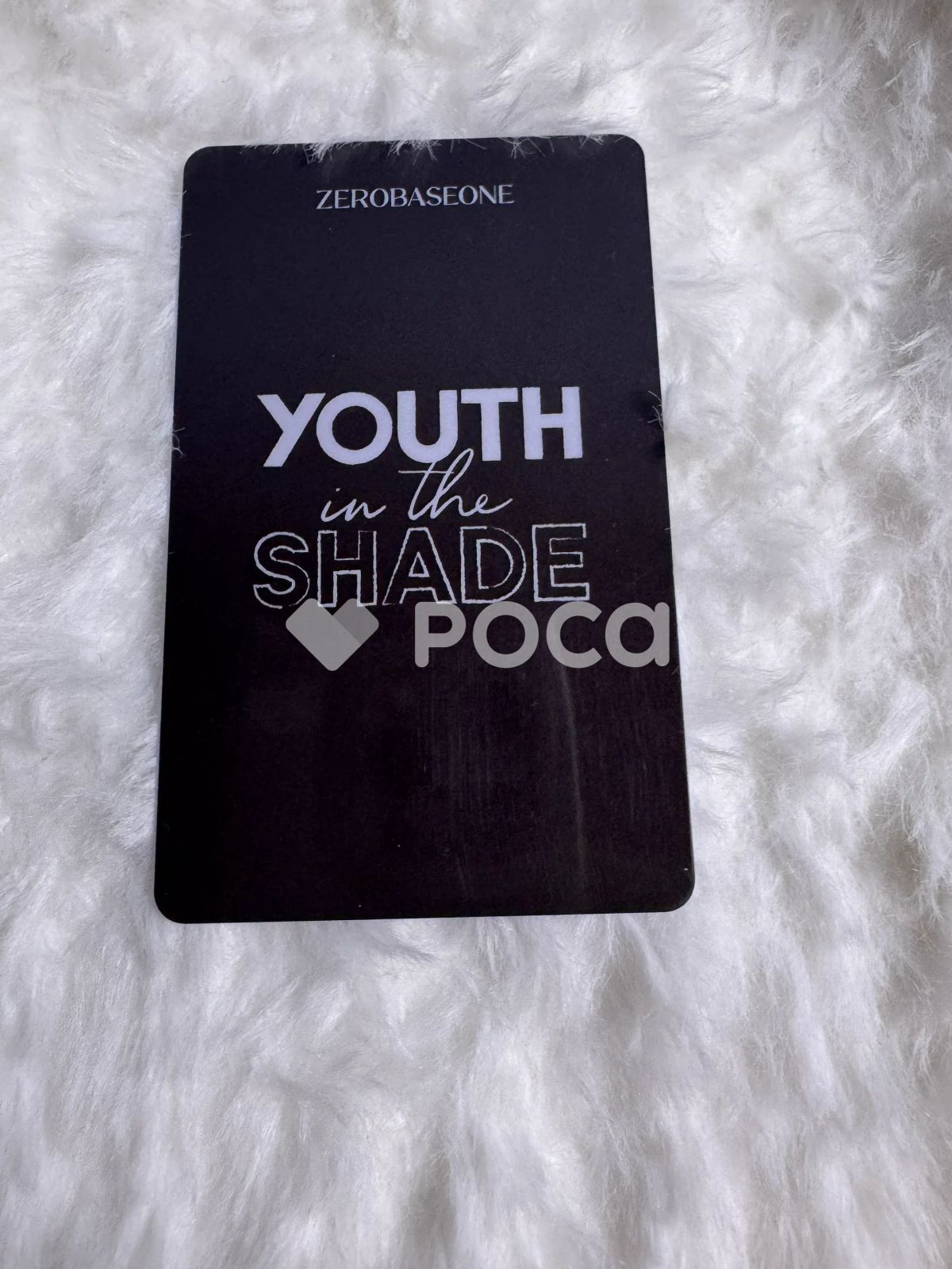 ZEROBASEONE ジャンハオ YOUTH IN THE SHADE DIGIPACK VER. WITHMUU