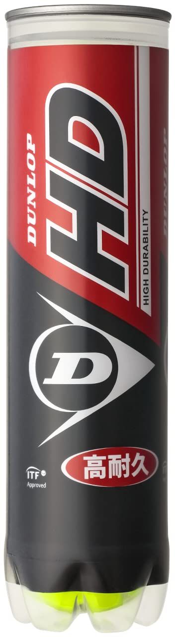 DUNLOP ダンロップ 硬式 テニスボール HD プレッシャーライズド