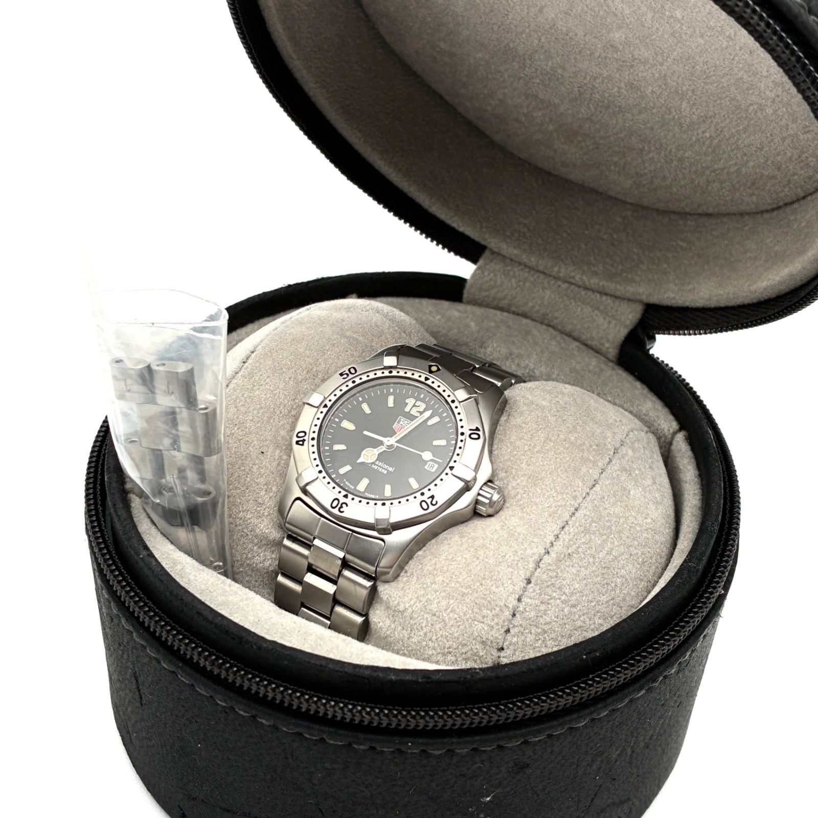 TAG Heuer タグホイヤー 腕時計 プロフェッショナル デイト 2000シリーズ エクスクルーシブ シルバー 稼働品