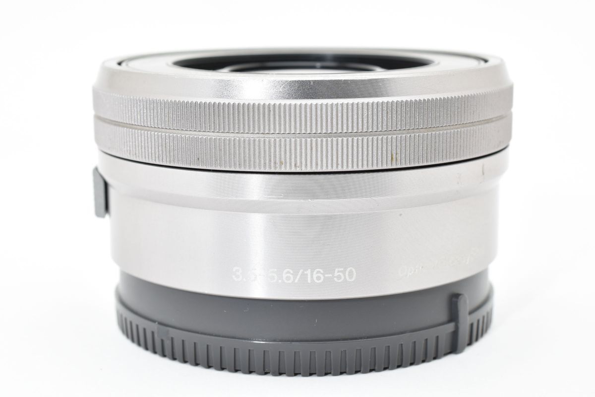 良品 SONY E PZ 16-50mm F3.5-5.6 OSS SELP1650 シルバー AYM5225#53