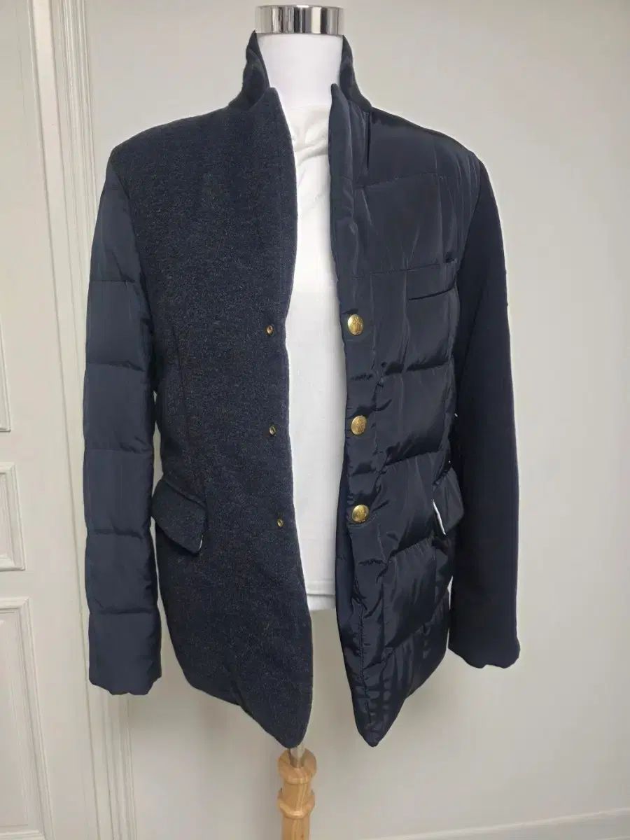 MONCLER モンクレール ネイビー ウール ダウン ジャケット