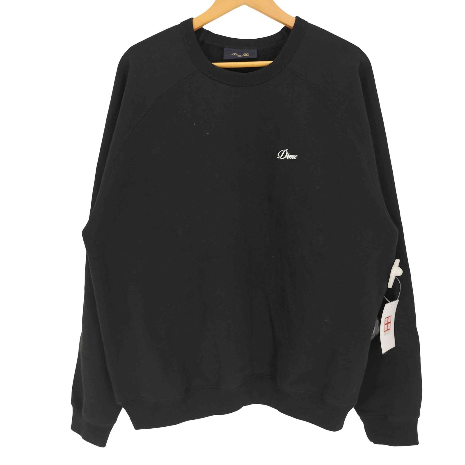 ダイム Dime 25 AW Cursive Small Logo Crewneck クルーネック スウェット メンズ L|G