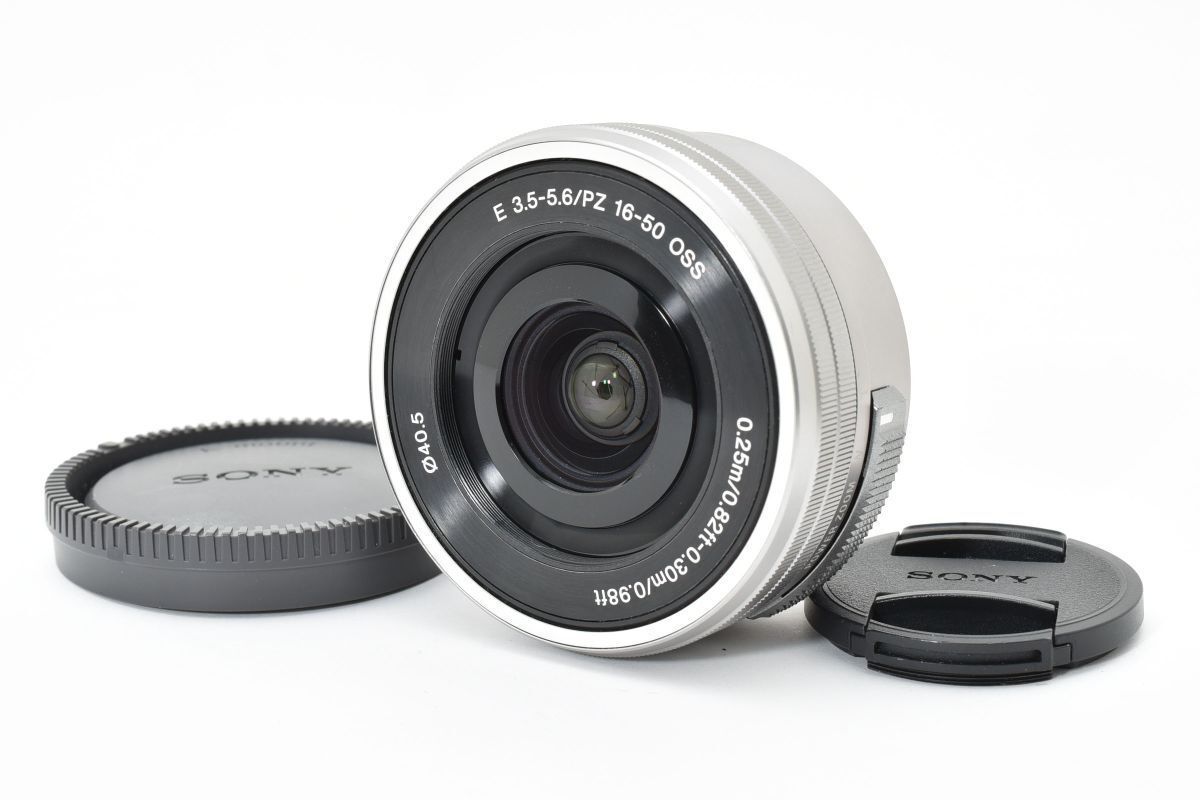 SONY PZ 16-50 mm F 3.5-5.6 OSS シルバー AYM 5253 70