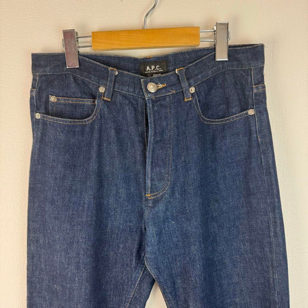 00s A.P.C. アーペーセー デニムパンツ 無地 インディゴ 31サイズ