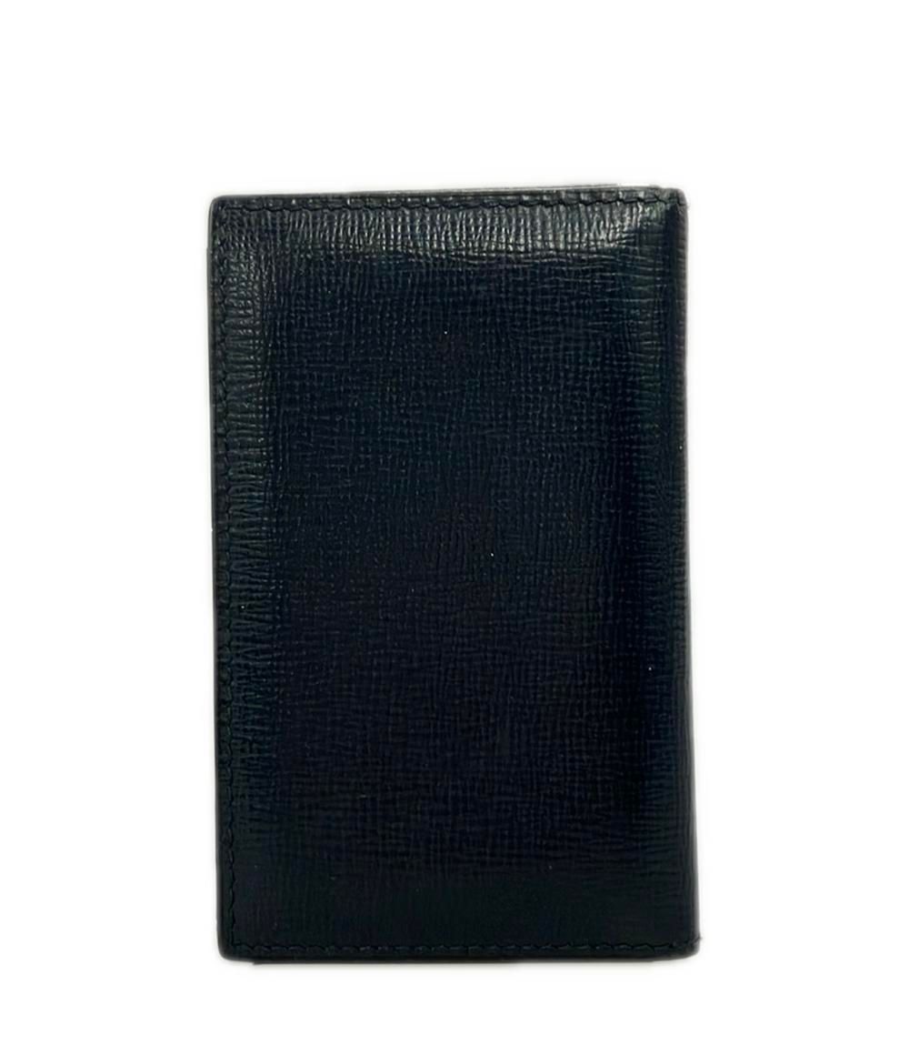 ヴァレクストラ カードケース グレインカーフスキン メンズ Valextra