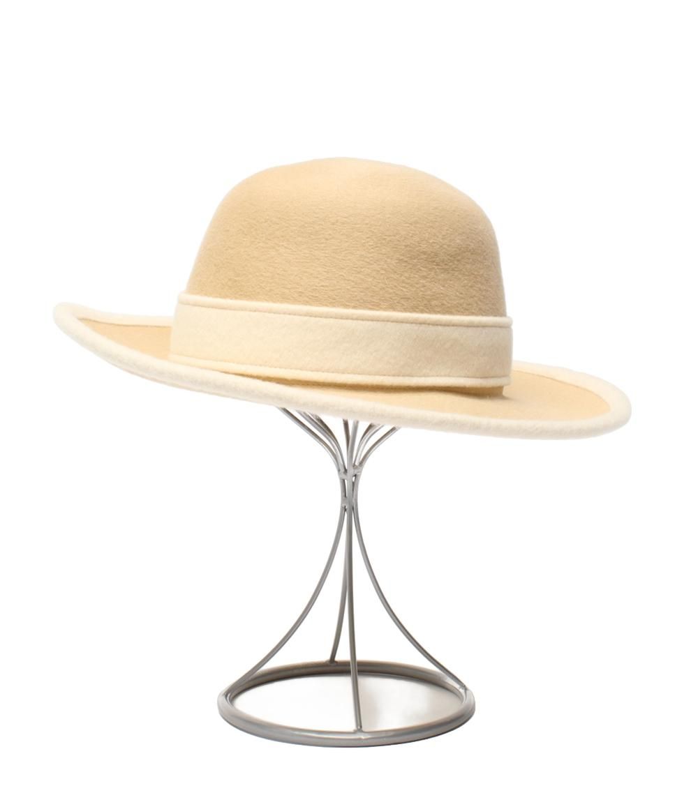 新品未使用 Hermes エルメス レディース ハット ラビットフェルト100% 美品 エルメス ラビットフェルトハット カシミヤ100％ レディース SIZE