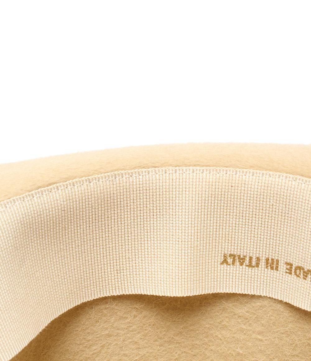 美品 エルメス ラビットフェルトハット カシミヤ100％ レディース SIZE