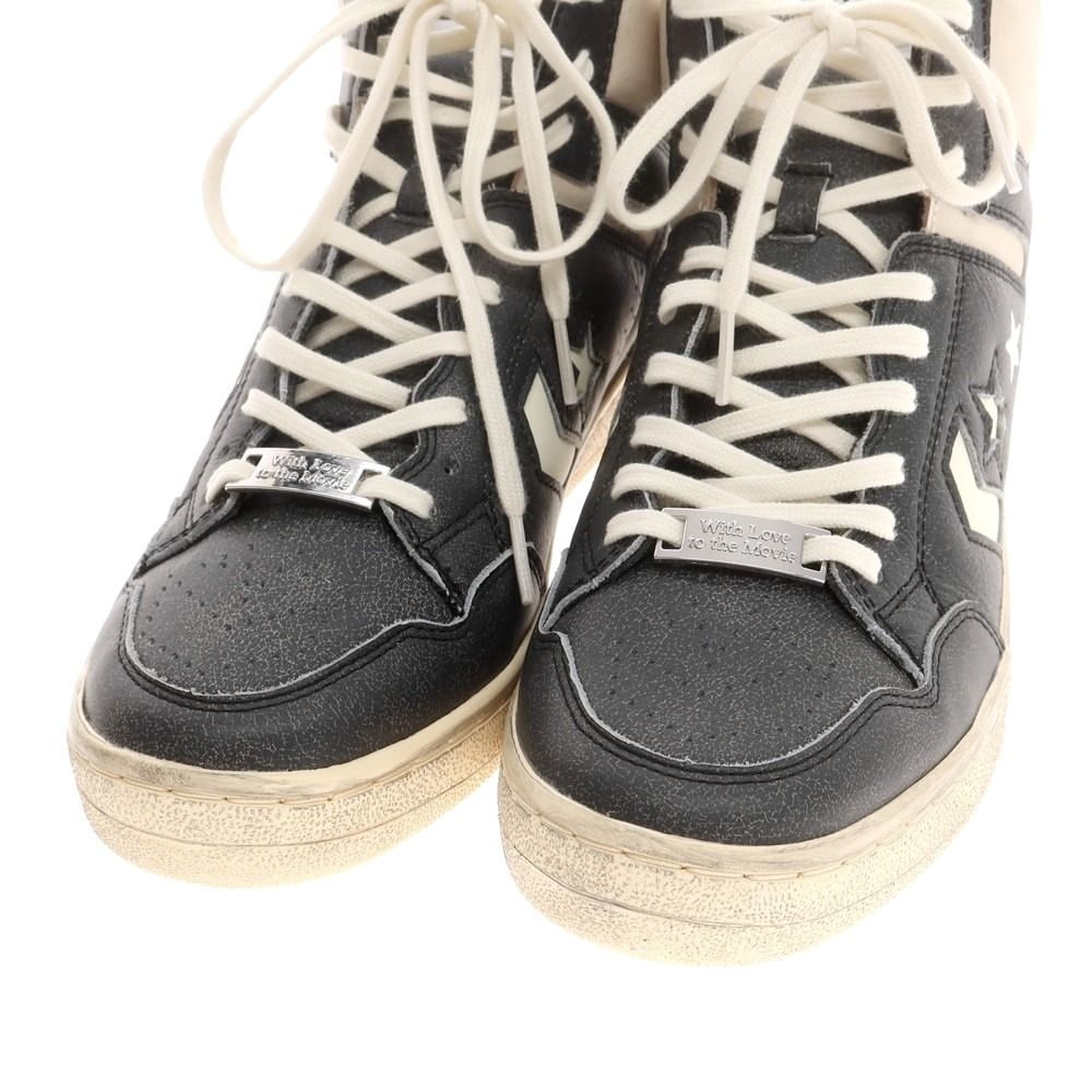 DAIRIKU ダイリク スニーカー メンズ 【古着】【中古】 中古】ダイリク DAIRIKU × CONVERSE Weapon Hi スニーカー ブラック