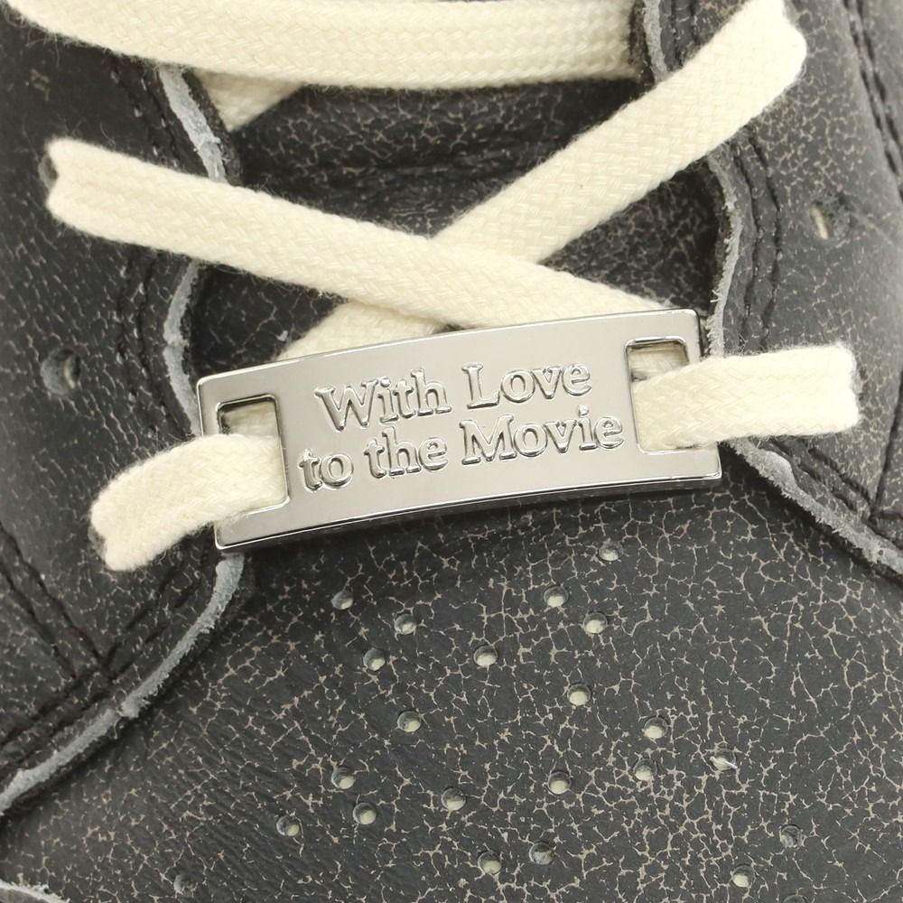 中古】ダイリク DAIRIKU × CONVERSE Weapon Hi スニーカー ブラック