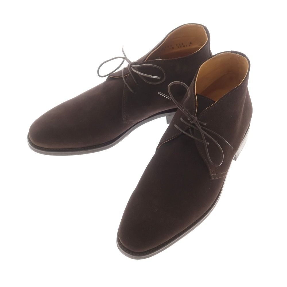 バーウィック BERWICK スエード ブーツ ダークブラウン サイズ8 メンズ