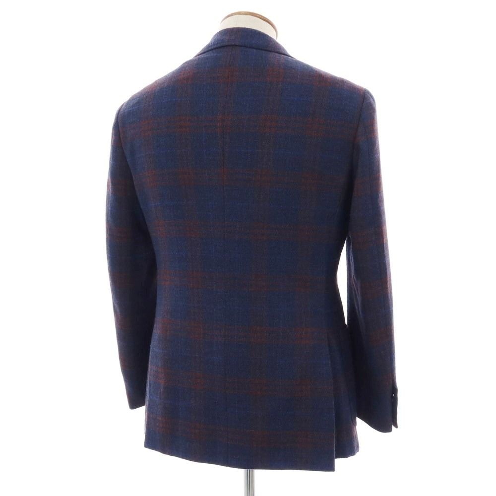 ネイビーxブラウン サイズ46