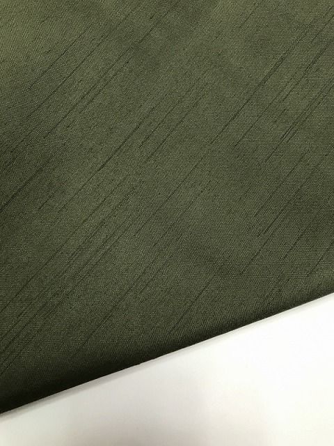  2 Lサイズ 色無地 男物 化繊 グリーン その他 着物 浴衣