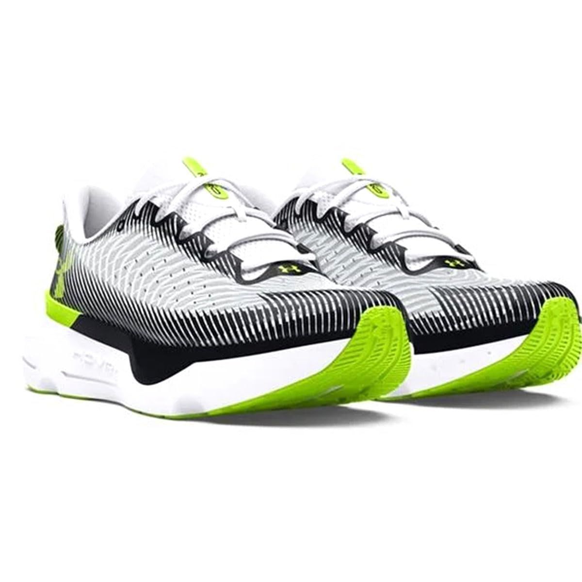 Under Armour UA Infinite Pro White|Black|High Vis Yellow 28.5 White | Black High cm
