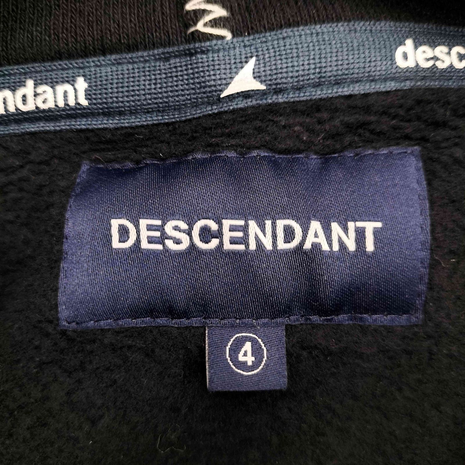 ディセンダント DESCENDANT 23AW CETUS HOODY セタス フーディー 