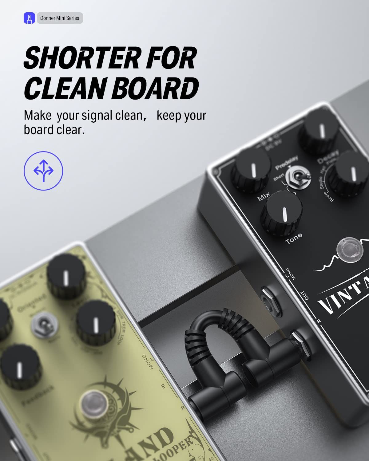 ギターエフェクター　お得なセット（7つのエフェクターセット、パッチケーブル付) ギターエフェクター お得なセット（7つのエフェクターセット、パッチ