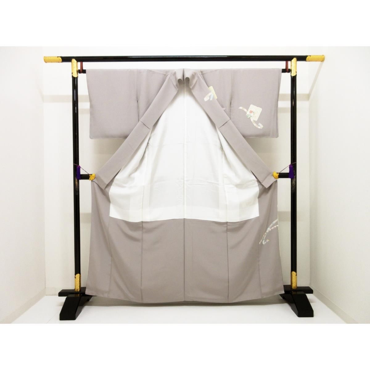 ♥品 訪問着 友禅加工 刺繍入り