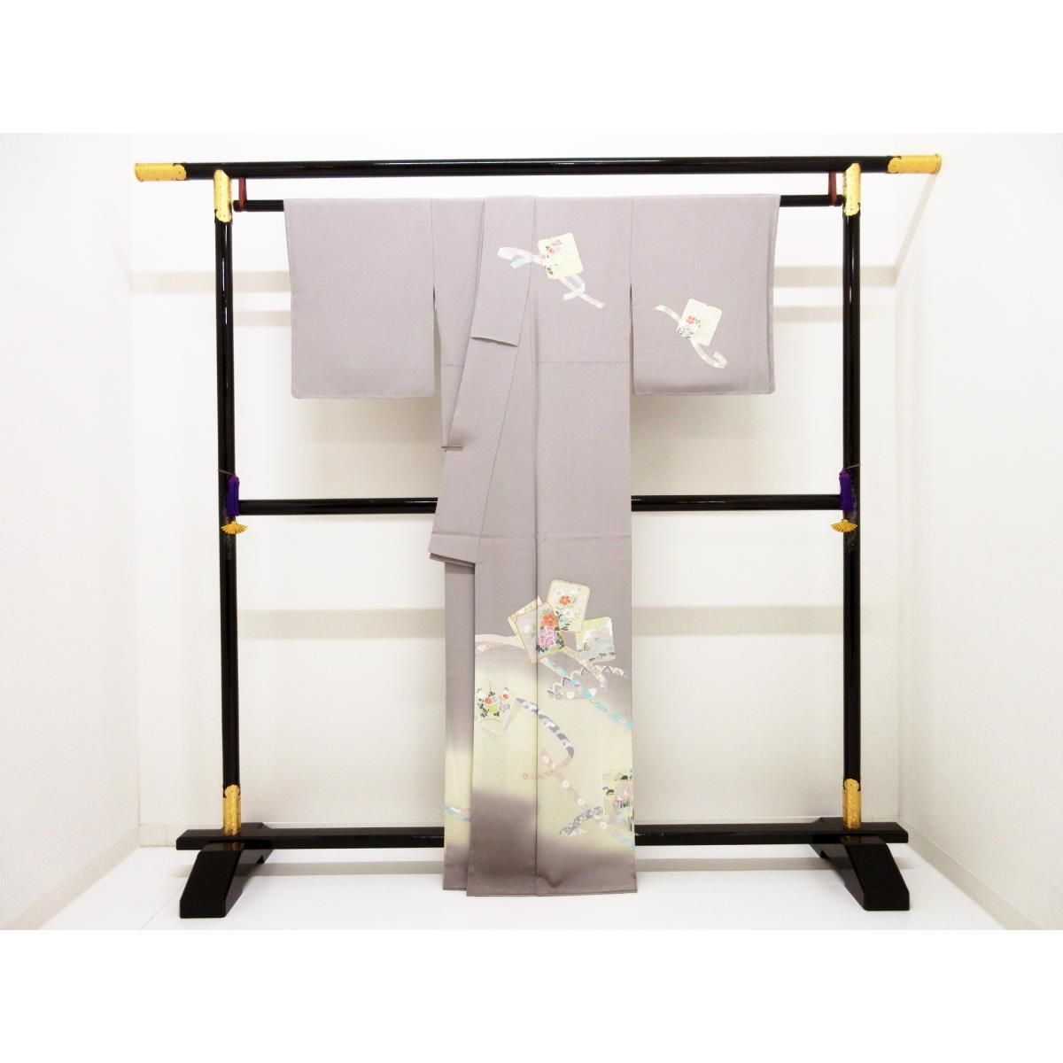 友禅加工 刺繍入り