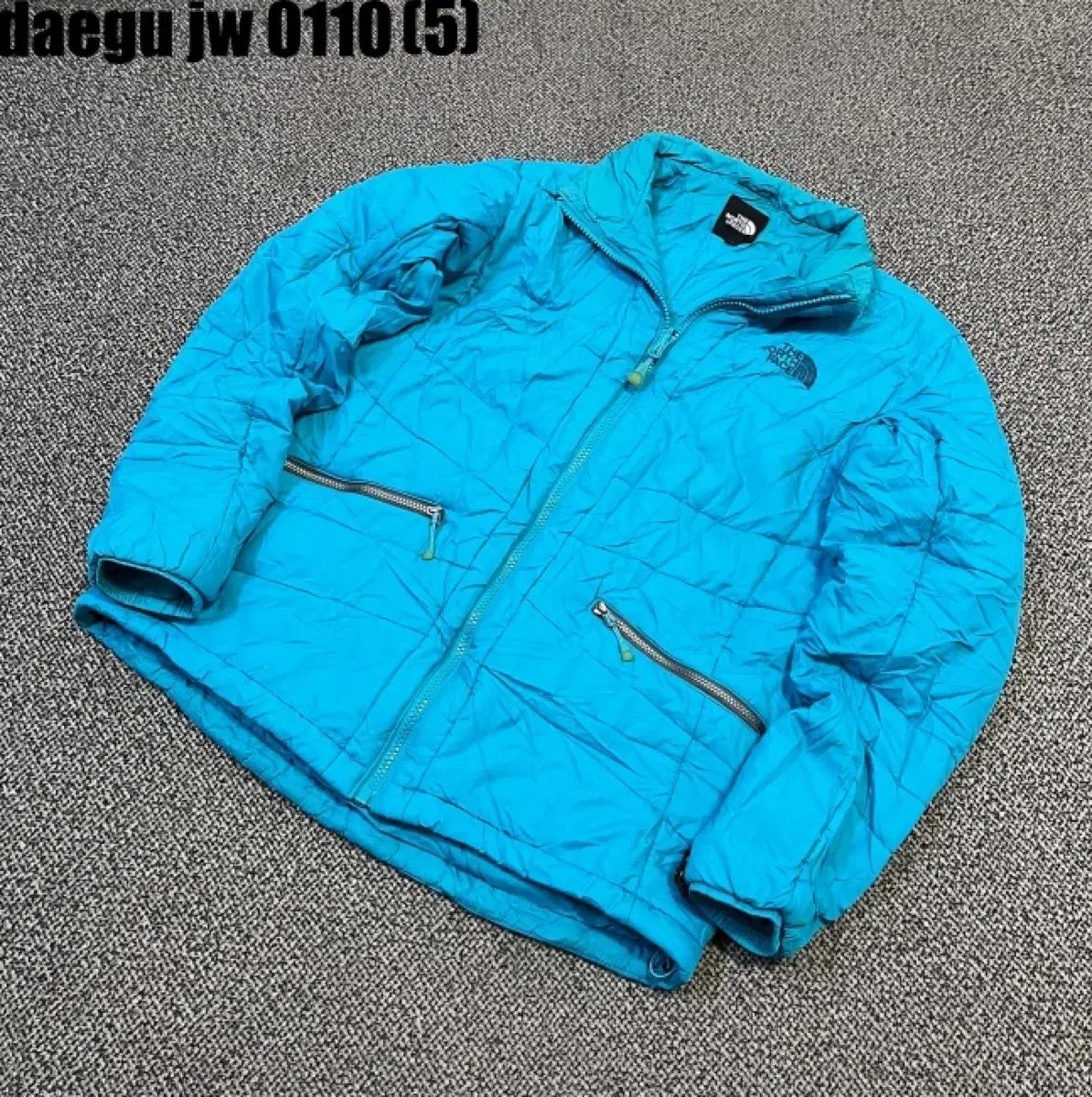 THE NORTH FACE ザノースフェイス レディース キルティング ダウン ジャケット ブルー 95 0110