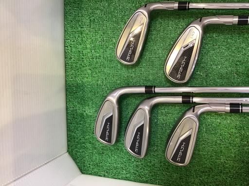 中古】 テーラーメイド STEALTH HD(2023) 5S アイアンセット IR KBS
