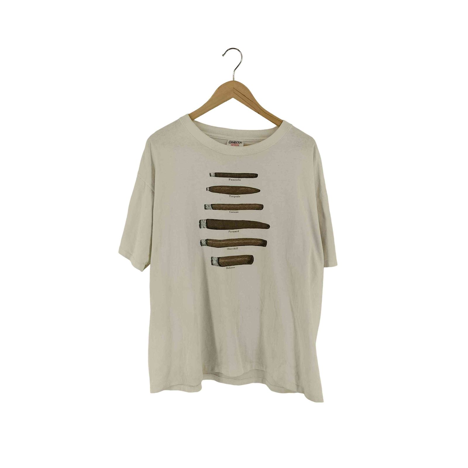 オニータ ONEITA コピーライト96 CIGARS Tシャツ メンズ import XL