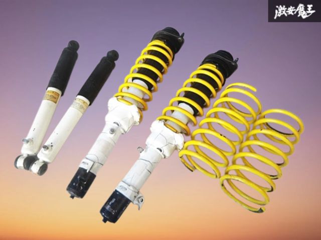 改 JA 2 ホンダ トゥデイ カスタム サスペンション サス ショック スプリング 1台分 フロントはビートのショックを流用 棚