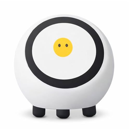 Acogedor DeepSeek AI 5 0 WiFi 時計 ビデオ 音楽 ファミリーエンターテイメント用の 1 28 インチ画面を備えたスマート デスクロボットコンパニオン 彡