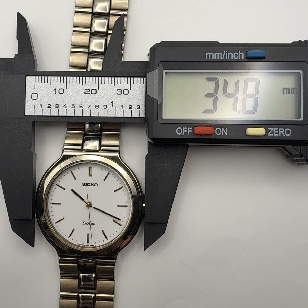  SEIKO 8 N 41-7020 セイコー DOLCE ドルチェ クオーツ タングステン 腕時計 不稼働 P 314 腕時計(クォーツ) 腕時計(アナログ)