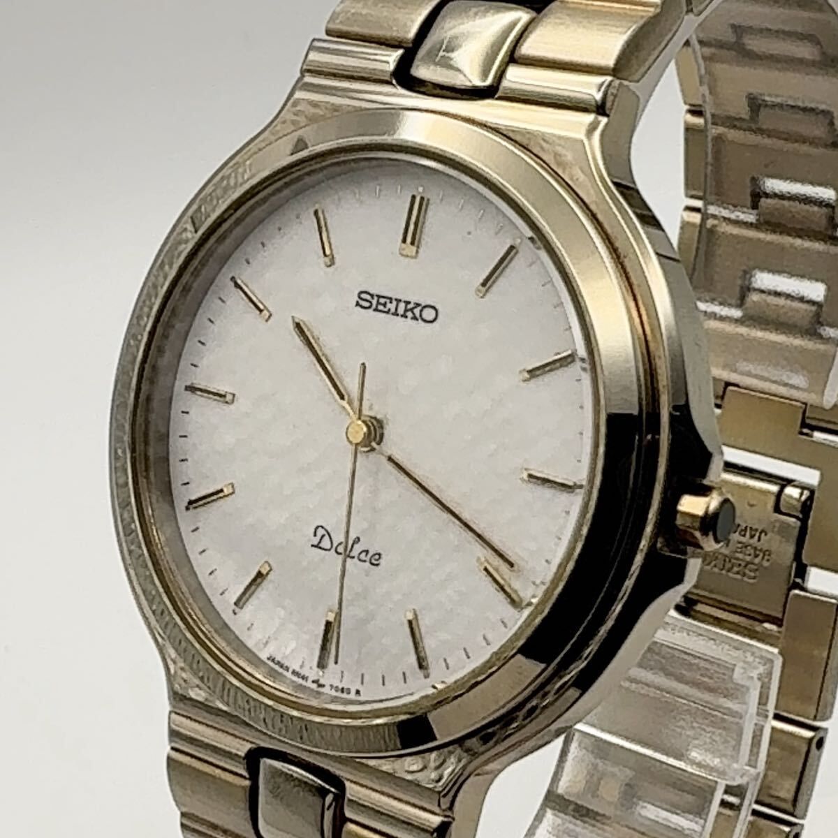 SEIKO 8 N 41-7020 セイコー DOLCE ドルチェ クオーツ タングステン 腕時計 不稼働 P 314
