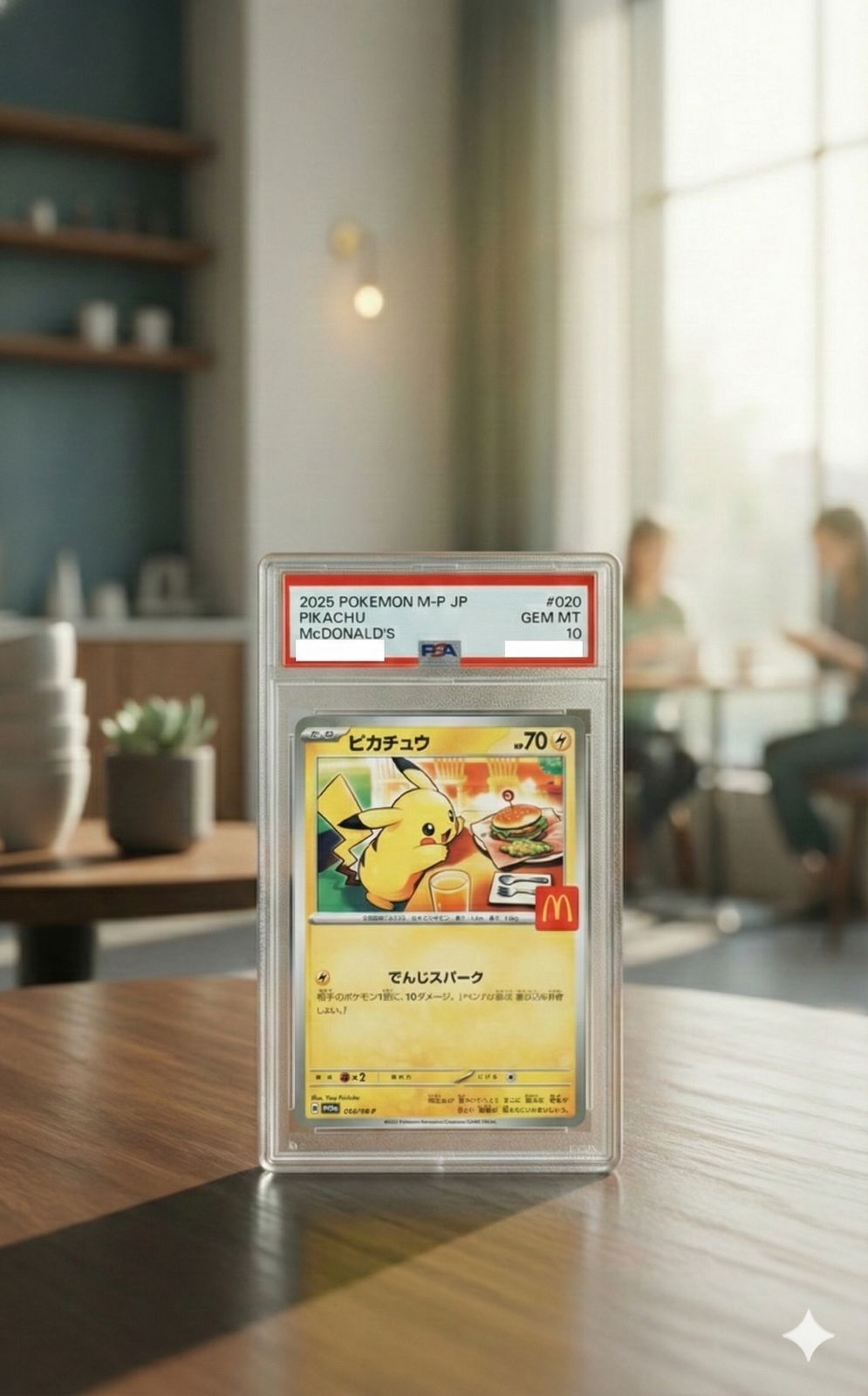 PSA 10 マクドナルド ハッピーセット ピカチュウ プロモ M-P 020