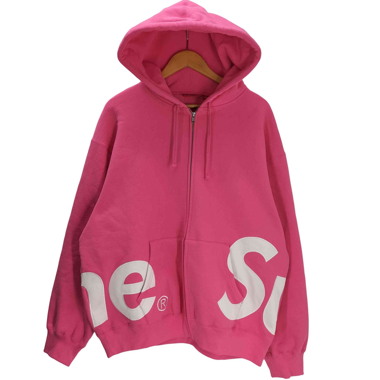 シュプリーム Supreme 25 SS Big Logo Zip Up Hooded Sweatshirt メンズ JPN L