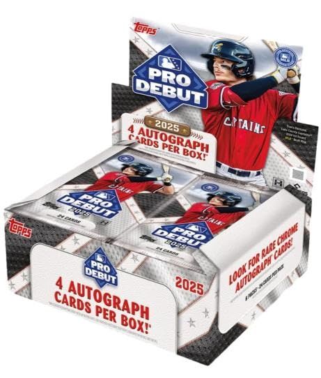 MLB 2025 TOPPS PRO DEBUT BASEBALL HOBBY BOX
