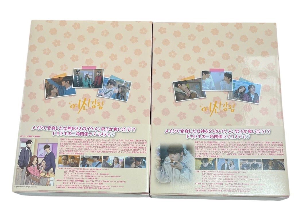 送料込】『女神降臨』DVD-BOX 1&2 セット 特典付き チャ・ウヌ 主演