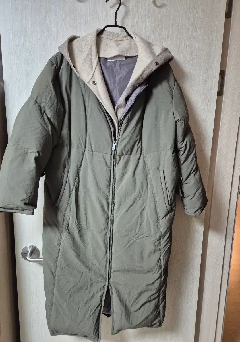 LE CORMANG ルコルマン ウールカラ ダウンジャケット ロング丈 ダウンコート