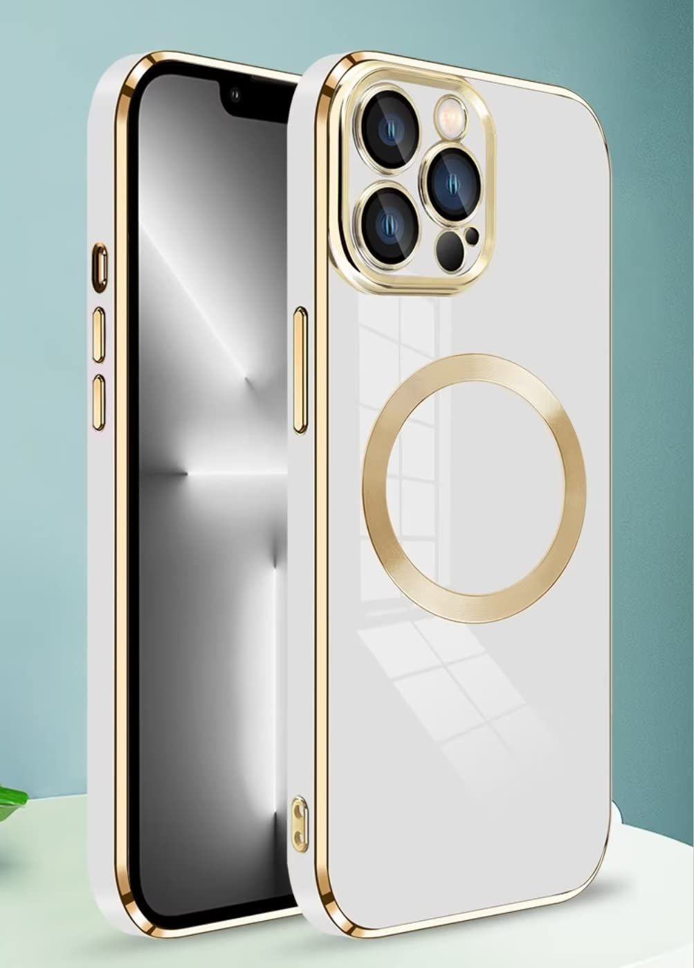 iPhone 15 用 ケース MagSafe 対応 ワイヤレス充電 カラー アイフォン カバー マグネティックループ内蔵 カメラ保護 抗菌 薄型 軽い 耐衝撃 ソフトTPU ストラップホール付き