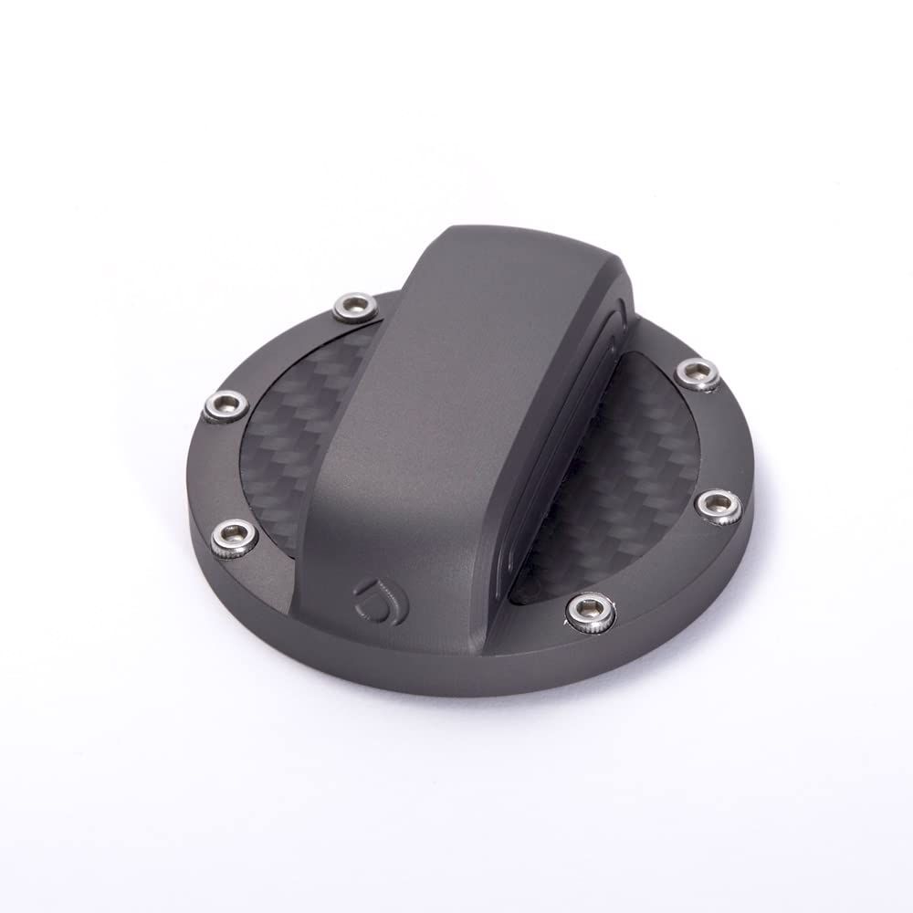 Deff ディーフ TOYOTA|LEXUS用 アルミの削り出し 給油キャップカバー グラファイト