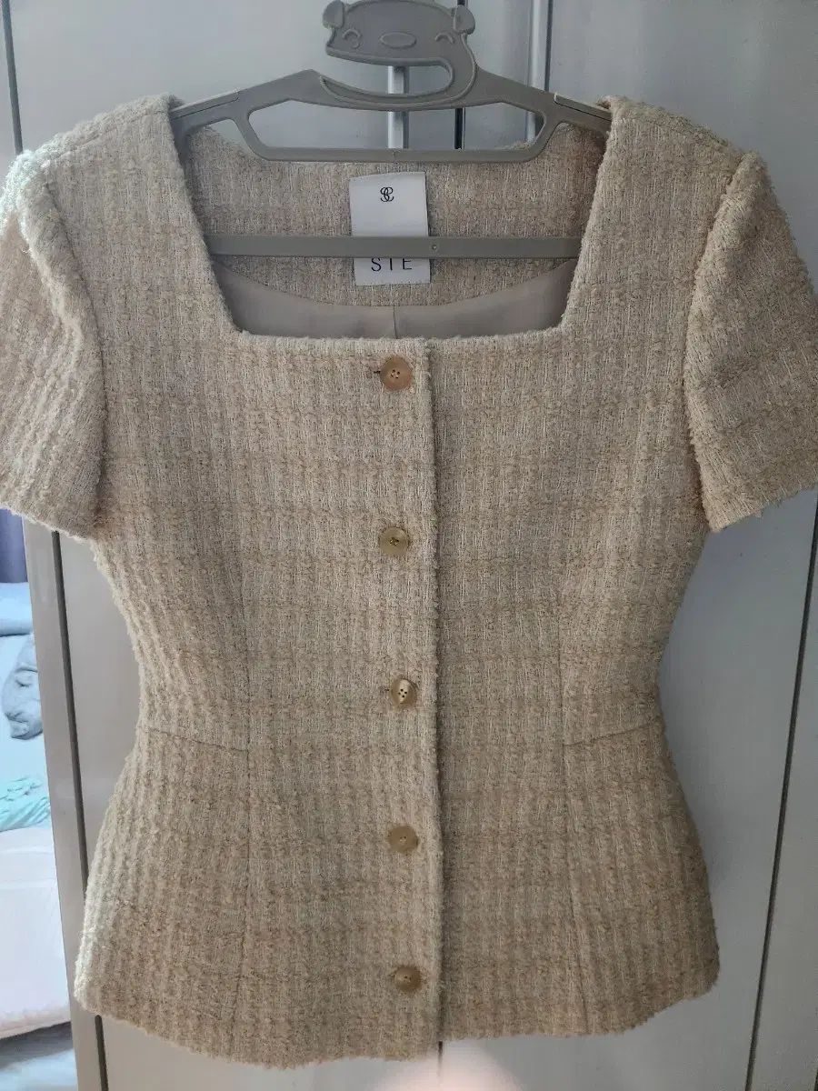 SIE シエ アメリ ツイードハーフジャケット xs