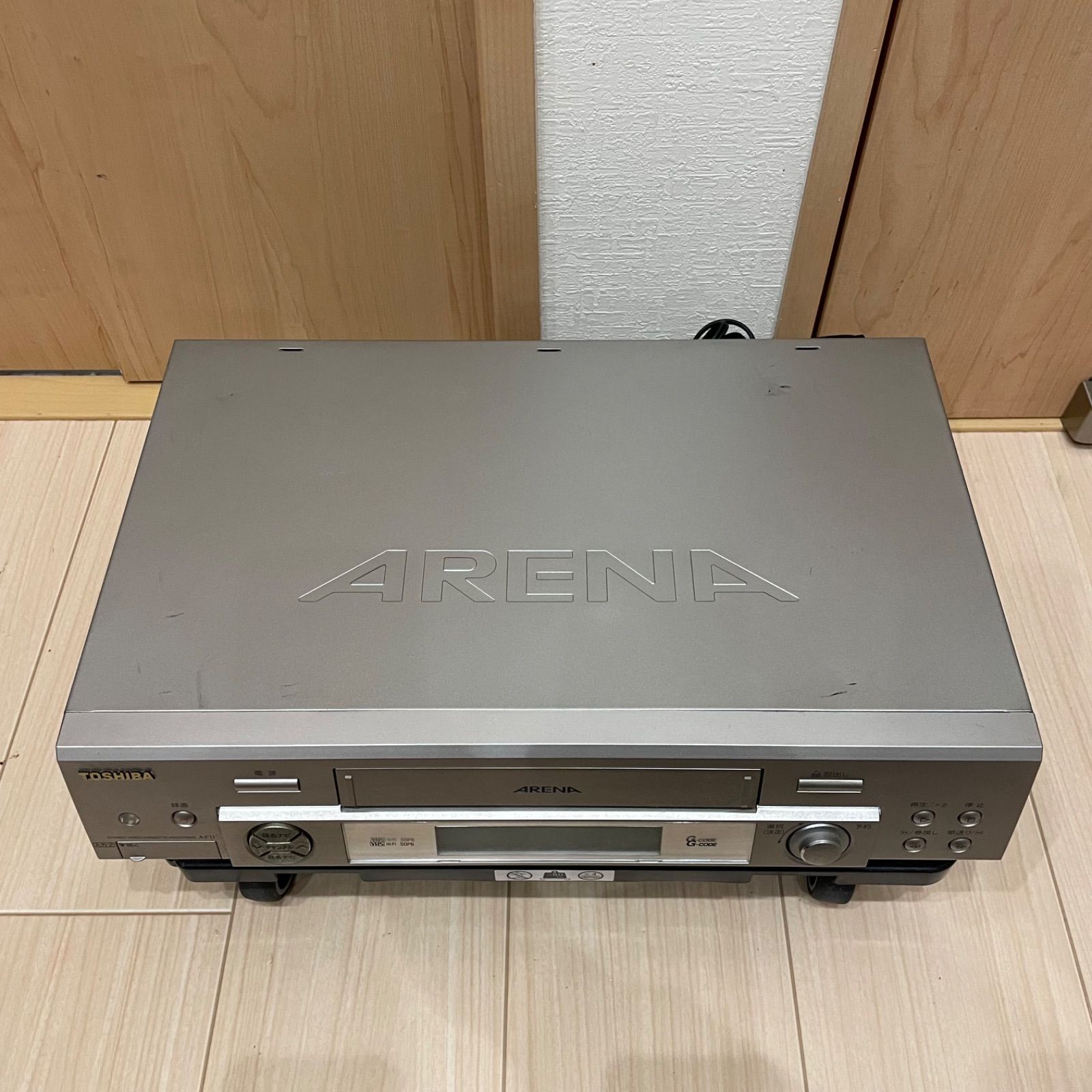 TOSHIBA 東芝 カセットVTR VHS ビデオデッキ ビデオカセットレコーダー