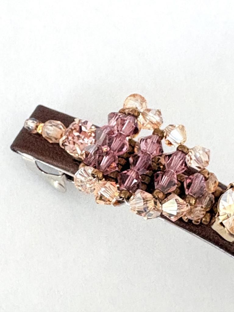 ☆Complex Biz コンプレックスビズ スワロフスキー リボンバレッタ