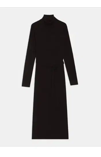 セオリー THEORY カシミア ウール ベルト付き ニット ONE PIECE P